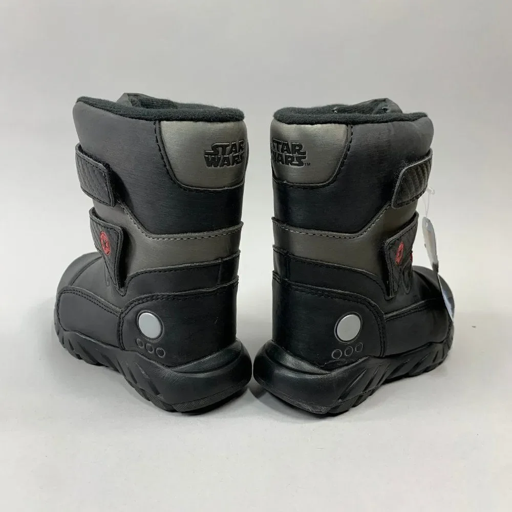 Disney Star Wars Kids Size 7 Black‎ Winter Snow Boots